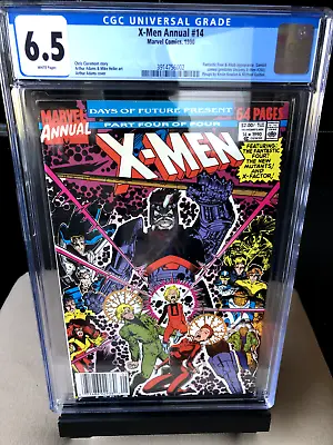 Buy 🔥 X-Men Annual #14  1st Gambit (CAMEO) CGC 6.5 🔥 Arthur Adams Cover! Newsstand • 32.53£