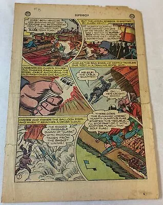 Buy 1950 SUPERBOY #8 ~ Just The Centerfold • 12.78£