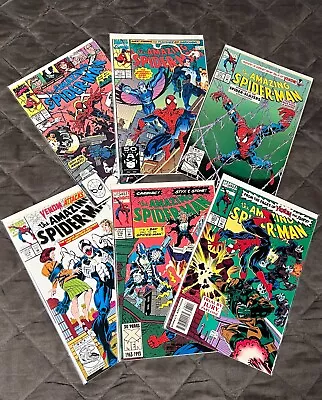 Buy 6 Marvel Comics Amazing Spider-Man #331, 353, 373, 374, 376, 383 Venom Punisher • 27.98£