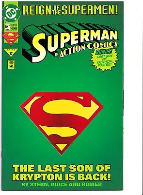 Buy Action Comics #687 [Die Cut Variant] (Jun 1993, DC) Fine (VF) • 1.55£