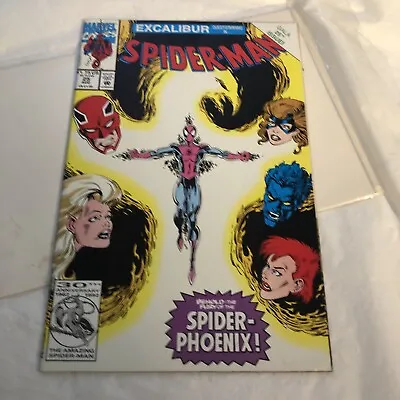 Buy Spider Man #25 Nm/m (1992.marvel) Spider-phoenix.uncanny X-men #125 Homage Cover • 3.95£