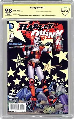 Buy Harley Quinn 1A Conner CBCS 9.8 SS Conner/Palmiotti/Hardin 2014 18-088C948-057 • 252.99£