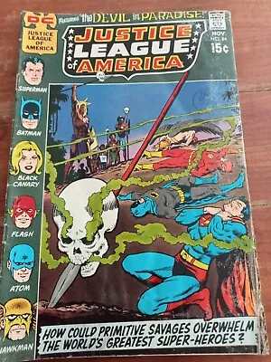 Buy Justice League Of America #84 Nov 1970 (VG+) Bronze Age • 5£