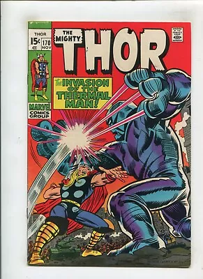 Buy Thor #170 (5.5/6.0) Invasion Of The Thermal Man!! 1969 • 15.98£