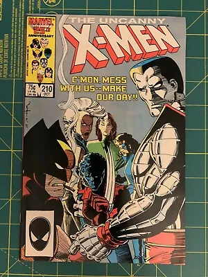 Buy Uncanny X-Men #210 - Oct 1986 - Vol.1 - Direct Edition - Minor Key - (8942) • 7.92£