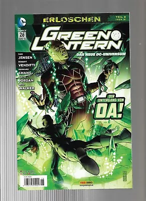 Buy DC Comic - NEW 52 - Green Lantern No. 26 Of 2014 - Panini Verlag German • 4.01£