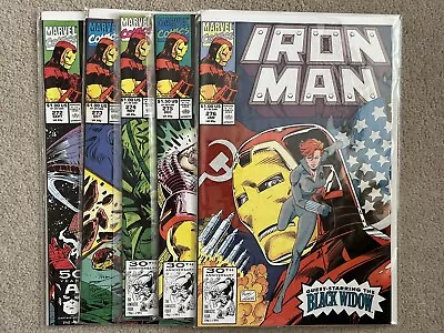 Buy 5 Iron Man Comics, #272, 273, 274, 275, 276 • 10£