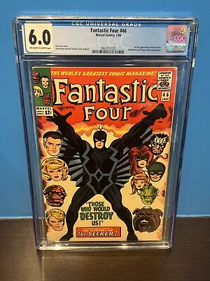 Buy Fantastic Four #46 CGC 6.0  (1966)   *First Full Appearance Of Black Bolt! • 189.67£