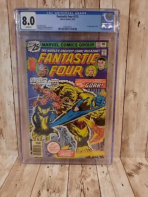 Buy Fantastic Four #171 June 1976 CGC 8.0 VF • 51.37£