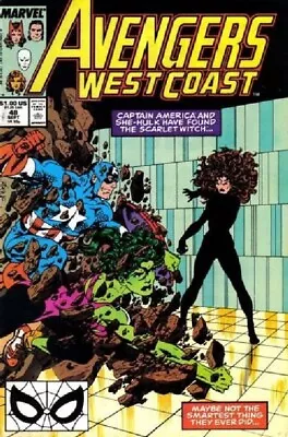 Buy West Coast Avengers (Vol 1) #  48 (NrMnt Minus-) (NM-) Marvel Comics AMERICAN • 8.98£