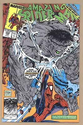 Buy Amazing Spider-Man 328 (VF-) Hulk! Todd McFarlane 1990 Marvel Comics V119 • 18.27£