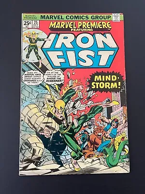 Buy Marvel Premiere #25 - Iron Fist Stories End (Marvel, 1975) Fine • 6.16£