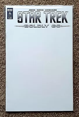 Buy Star Trek - Boldly Go -  # 1 IDW Comic - Blank Sketch Variant 2016 • 9.99£