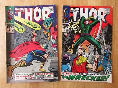 Buy Lot Of *2* MIGHTY THOR: #143 (FN+), 148 *Key!* (FN/FN+) *Super Bright & Glossy!* • 45.59£