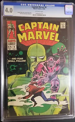 Buy Captain Marvel #8 CGC 4.0 • 43.48£