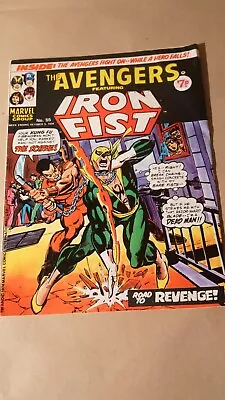 Buy Avengers Featuring Iron Fist Marvel #55 September 1974 • 5.95£