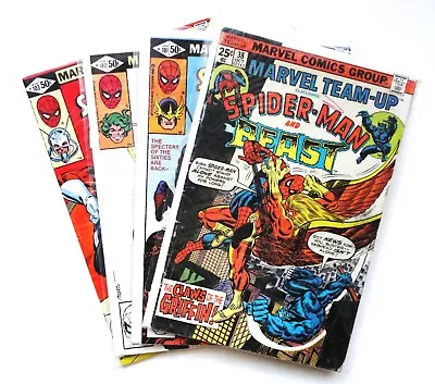 Buy MARVEL TEAM-UP - Lot Of 4 / #s 38, 101-103 / Spider-Man / Bronze Age / 1975/1981 • 15.98£
