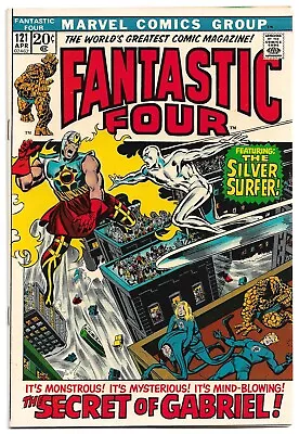 Buy Fantastic Four (1972) #121 * Silver Surfer Appearance * Stan Lee / Buscema 🔥🔥 • 63£