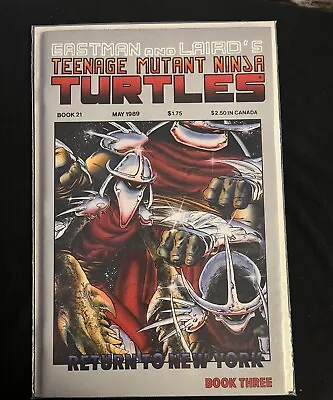Buy Teenage Mutant Ninja Turtles #21 - 1989 - Mirage -comic Book • 23.75£