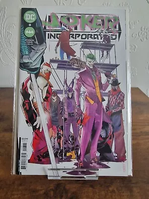 Buy Batman Incorporated #8 1st Cameo Team Appearance And Cover Of Joker Inc. 2023 • 5.95£