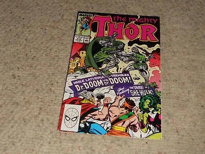 Buy 1989 The Mighty Thor Marvel Comic Book #410 - DR. DOOM - Nice Copy!!! • 7.11£