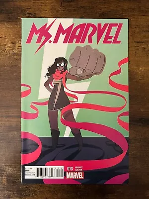 Buy Ms. Marvel Vol. 3 #13 Noelle Stevenson Variant Marvel Comics (2015) 9.2 NM- • 10.84£