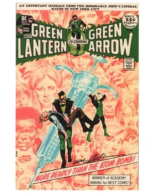Buy 11x14 Inch SIGNED Neal Adams DC Comic Art Print Green Lantern #86 W/ Green Arrow • 47.43£