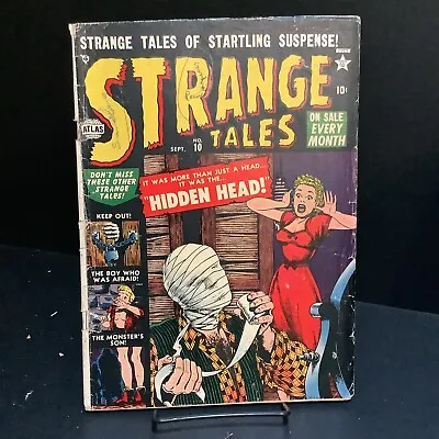 Buy Strange Tales #10 (1952, Atlas-pre-code Horror, Krigstein, Frankenstein Story) • 199.87£