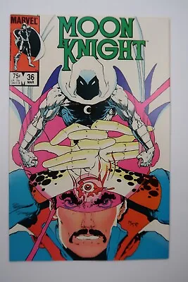 Buy Moon Knight #36 First Meeting Of Doctor Strange Marvel Comics 1984 VF/VF++ • 17.99£
