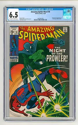 Buy Amazing Spider-Man #78 CGC 6.5 FN+ First Prowler • 255£