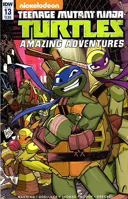 Buy TEENAGE MUTANT NINJA TURTLES Amazing Adventures #13 Back Issue • 4.99£