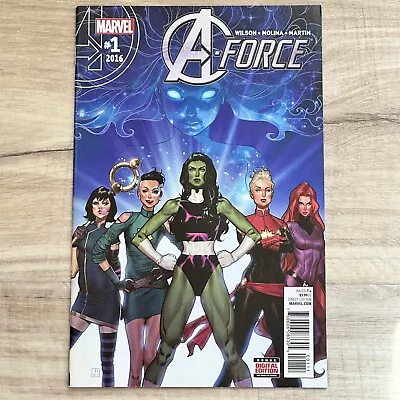 Buy A-force #1 2016 Jorge Molina  Hypertime  1st Printing She-hulk Captain Marvel • 7.90£