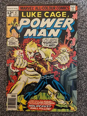 Buy Luke Cage Power Man 47. Marvel Comics 1977. Combined Postage • 2.49£