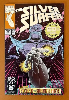 Buy Silver Surfer #50 (Marvel 1991) VF/NM Comic • 9.71£