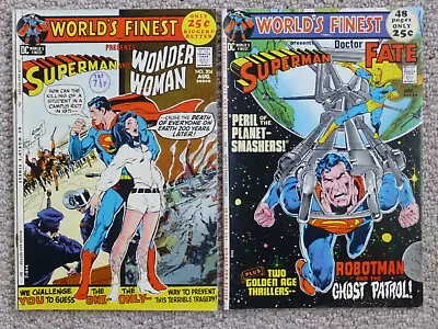 Buy DC Word’s Finest #204 And #208 - Superman / Wonder Woman / Dr Fate • 12£