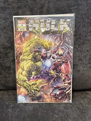 Buy Hulk #3, NM! SIGNED By Donny Cates! With COA! Iron Man Cover. Send To CGC! • 19.73£