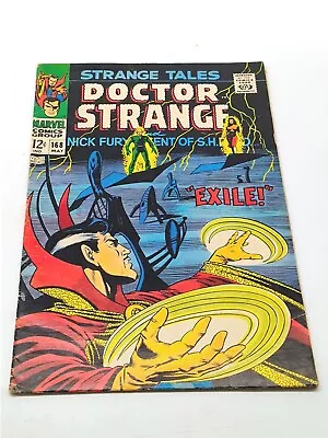 Buy Strange Tales 168 Marvel 1968 VF Dr. Strange Nick Fury Jim Steranko Dan Adkins • 52.28£