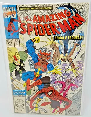 Buy Amazing Spider-man #340 Chameleon In Disguise *1990* 9.0 • 9.52£