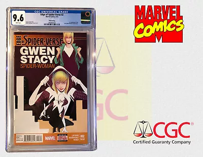 Buy US Comic CGC Graded 9.6 - Edge Of Spider-Verse #2 (2015) Fifth Printing • 141.29£