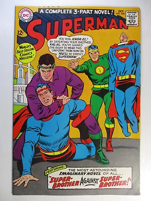 Buy Superman #200 Imaginary Novel Super Brothers, Wayne Boring, Fine 6.0 White Pages • 29.65£