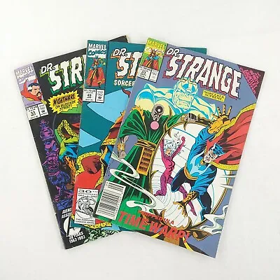 Buy Doctor Strange #33 Newsstand 49 53 Lot (1991 Marvel Comics) Thanos, Gauntlet • 7.10£