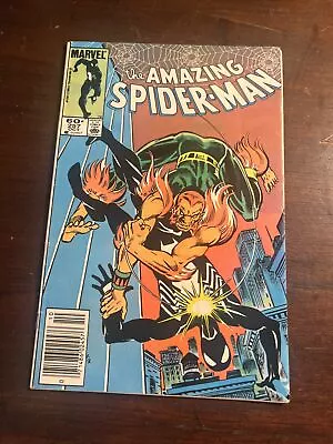 Buy 1984 Amazing Spider-man 257 Newsstand 2nd App. Puma Marvel Comics • 11.99£