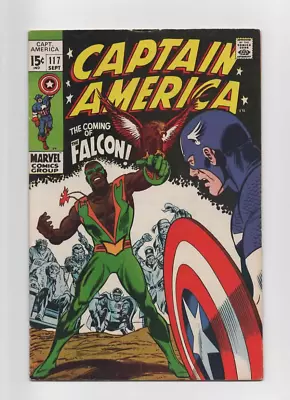 Buy Captain America   #117  Fn   1st Falcon • 300£