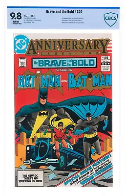 Buy Brave And The Bold #200 CBCS 9.8 Last Issue 1st App. Batman & Outsiders 1983 CGC • 239.26£