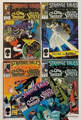 Buy Strange Tales Feat Cloak & Dagger, Doctor Strange #3 To #7 (Marvel 1987) VF+/-** • 34.50£