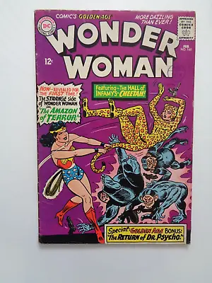 Buy Dc Comics. Wonderwoman #160 Feb. 1966  1st Appearance Of Cheetah. • 185£