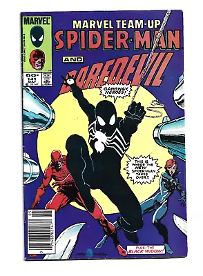 Buy Marvel Team-Up #141, FN 6.0, Spider-Man, 1st Black Suit (Venom): Daredevil • 45.04£