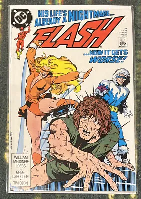 Buy The Flash #28 1989 DC Comics Sent In A Cardboard Mailer • 3.99£