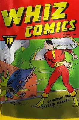Buy Whiz Comics #2 Facsimile Megacon Foil Exclusive Variant First Shazam Very Rare! • 47.66£