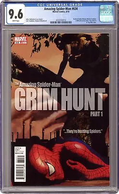 Buy Amazing Spider-Man #634B FYLES Variant CGC 9.6 2010 4350502010 • 46.65£